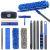 Wontolf 4-in-1 Squeegee for Window Cleaning Kit with Storage Bag