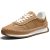 Vilanva Women’s Camel Fashion Sneakers Casual Tennis Shoes with Non-Slip Retro G
