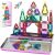 40PCS Magnetic Tiles Mini Travel Essentials Toddler Toys with Case Set