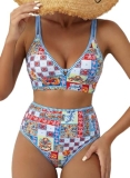 Herseas Women’s Two Piece Bikini Sets 2026 Summer Swimsuits High Waisted Full Co