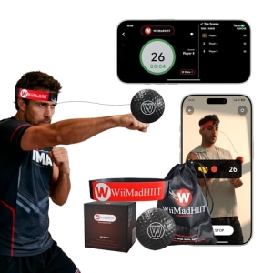 WiiMad Boxing Reflex Ball with Punch Counter App