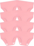 BliBliTaTa Girls’ Underwear,Soft Cotton Tagless Panties for Toddlers’ & Little K