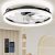 20 Inch Ceiling Fan Light with Lights and Remote, Easy Install Ceiling Fans