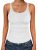 ANRABESS Tank Top for Womens Summer 2026 Scoop Neck Sleeveless Ribbed Knit Worko