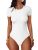 ANRABESS Women’s Short Sleeve Bodysuit