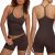 SUUKSESS Women Sexy Racerback 2 Piece Workout Sets V Neck Y Back Padded Sports B