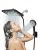 Shower Head, 8‘’ High Pressure Rainfall/Handheld Shower Combo with Extension Arm