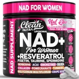 NAD+ Resveratrol Supplement for Women NAD Turmeric Vitamin C Acai Pomegranate Co