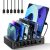 Charging Station for Multiple Devices 68W 6 Port Phone Charger Dock with 6 Cable