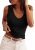 PRETTYGARDEN V Neck Tank Tops for Women Summer Outfits 2026 Ribbed Knit Slim Fit