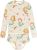 BliBliTaTa Girls Two Piece Long Sleeve Swimsuit Rash Guard Set