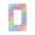 Sghxwp Decorative Outlet Covers Colorful Rainbow 3D Floral Embossed 1 Gang Rocke