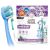 GuruNanda 6-in-1 Ready-to-Go Disposable Toothbrush
