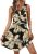 OFEEFAN Summer Dresses for Women Hawaiian Dresses for Women Tropical Vacation Ou