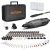 Katerk Rotary Tool Kit, 35000RPM High Performance Corded Power Rotary Tool- 7 Sp