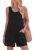 Jouica Summer Romper Women Sleeveless Casual Loose Overalls Shorts Vacation