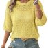 Saodimallsu Womens Sleeveless Sweater Vest Button Down Ribbed Knit Tank Top Scoo