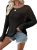 EVALESS Womens Sweaters Casual 2026 Spring Summer Crochet Hollow Out Knit Tops T