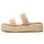 Erocalli Women’s Brown Platform Wedge Sandals Slip on Summer Espadrilles Comfort