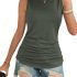 Ladlop Sleeveless Dress for Women 2025 Beach Casual Sleeveless Tank Loose Sundre