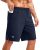 G Gradual Men’s Workout Gym Shorts with 2 Zipper Pockets 7″/ 5″/ 9″ Quick Dry At
