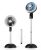 Portable Standing Fan, 10000mAh Rechargeable Battery Powered