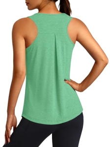 3rd hill Workout Tank Tops for Women Racerback Sleeveless Yoga Top Loose Fit Gym