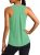 3rd hill Workout Tank Tops for Women Racerback Sleeveless Yoga Top Loose Fit Gym