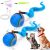 2PCS Interactive Cat Toy Ball with Feather Tails