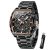 OLEVS Men Watches Black Luxury Men’s Watch Classic Analog Waterproof Stainless S