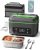 TaskStar Heated Lunch Box, 100W Cordless Electric LunchBox with Scheduled Heatin