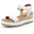 Athlefit Espadrille Wedge Sandals for Women