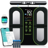 Digital Scales for Body Weight, 8-Electrode Smart Bathroom Weight Scale with BMI