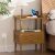 Amazer Bamboo Nightstand with Charging Station