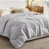 Snuggle Sac Checkered Throw Blanket Faux Fur Microfiber Blankets for Couch