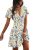 RUMIA Spring Dresses for Women 2026 Casual Wrap V Neck Lightweight Vacation Summ
