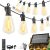 Brightown 52FT Solar String Lights Outdoor Waterproof