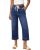 GRAPENT Women Jeans High Waisted Stretchy Wide Leg Jeans for Women Darkness Blue