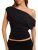REORIA Womens 2026 Summer Cute Asymmetrical Banded Bottom Short Sleeve Tee Shirt