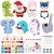 8Pcs Crochet Kit for Beginners, 2026 Great Christmas Gift for Crochet Lovers, DI