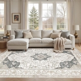cotiled 5×7 Area Rugs Large Washable Rugs for Living Room Soft Non-Slip Backing