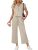 LILLUSORY Two Piece Lounge Sets for Women Spring Vacation Beach Travel Airport O