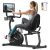 MERACH Recumbent Exercise Bike for Home with 15.6″ Display Screen