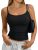 Trendy Queen Women’s Soft Stretchy Tank Tops Adjustable Strap Cami Non See-Throu