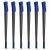 PINGMIC Gun Cleaning Brushes, Double-Ended Gun Brushes, 6 Blue Nylon