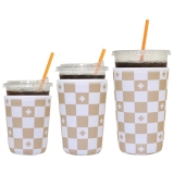 Xumbtvs 3 Pack Reusable Iced Coffee Sleeves