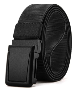 CHAOREN Tactical Belt Men – 1.5″ Stretch Work Belt with Zinc Alloy Buckle