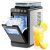 Kismile Countertop Ice Maker, 26lbs/24H Bullet Ice Machine