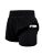 WIFFGO Girls Athletic Shorts 2 in 1 Elastic Waist Pockets Biker School Ball Game