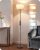 EDISHINE Upgraded Floor Lamps with 2 Lampshades